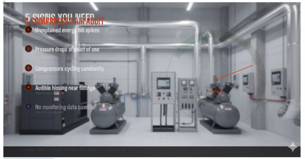 5 Signs Your Compressed Air System Needs an Audit Right Now